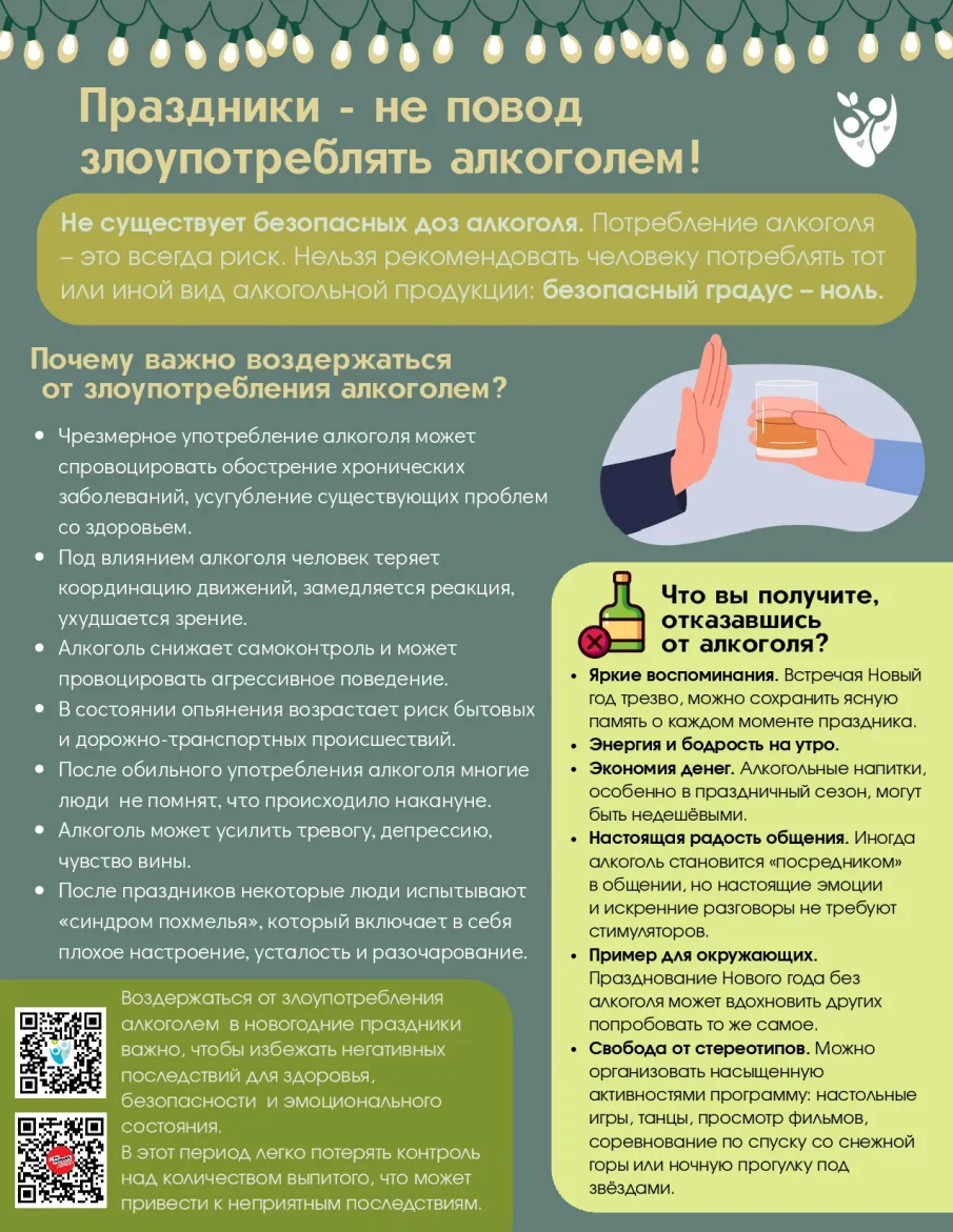 Безопасной дозы алкоголя не существует